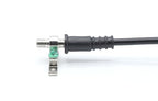 THE CIMPLE CO Coaxial Cable Weather RG6 Connectors RG59 Ends Coaxial Boots - Weatherproof (Black) - Pack of 25