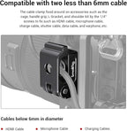 SmallRig Universal Spring Cable Clamp(2 pcs) MD2418