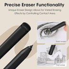 Magnetic Stylus for Remarkable 2 Pen with Eraser, EMR Digital Stylus for Remarkable Replacement Pen Marker Plus, Digital 2 Stylus Alternative Marker Plus for Wacom/Kindle Scribe/BOOX/EMR Devices