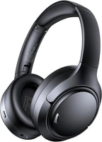 TAGRY Hybrid Active Noise Cancelling Bluetooth Headphones ENC Mic Clear Call Over Ear Headphones 120Hrs Playtime Wireless Earbuds with Hi-Res Audio Low Latency ANC Headset for Game Travel Office Home