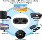 6FT Long Power Cable/Cord/Wire Compatible with USB C Charger Block, Hub, GaN Charging Station, Cube, USB Power Strip