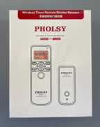 PHOLSY Wireless Timer Remote Control with Intervalometer HDR for Sony a1, a9, 9M2, a7M4, a7M3, a7RM2, a7RM3, a7RM4, a3500, a6600, a6500, a6400, a6100, RX100M4, RX100M6, RX100M7, RX10M4, HX99, a68