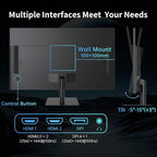 KTC 32 Inch 2K Computer Monitor, IPS 1440p Monitor with Ultra-Thin Bezels, HDR10, Freesync/G-sync, HDMI/DP Ports, Tilt Adjustable, Eyecare, Ideal for Business, Office, and Casual Gaming