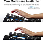 Ospelelf Wrist Support With Keyboard Stand, Comfy Ergonomic Riser Holder for Office Home