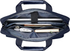 MOSISO Laptop Shoulder Bag, Computer Bag with 2 Raised&1 Flapover&1 Horizontal Pocket&Handle&Belt
