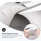 Replacement Ear-Pads Cushions for Bose QuietComfort-35 (QC-35) and QuietComfort-35 II (QC-35 II) Over-Ear Headphones (White)