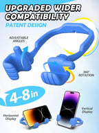 Gifts for Teens Boys Kids Men Adults Cell Phone Stand: Flexible Thumbs Up Lazy Cellphone Holder for Desk Funny Birthday Gifts for Women Mom Teenager Tween Cool Gadget Ideas Christmas Stocking Stuffers