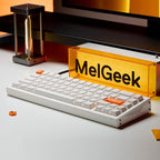 MelGeek REAL67 Wired Keyboard, Gaming Keyboard with RGB, Special Magnetic Switches, Rapid Trigger, Hot-Swappable, Snap Tap & Adjustable Actuation, Online HIVE Custom (Sodium-White)