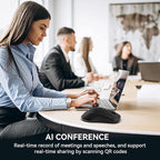 M4 Wireless Smart Ai Mouse For Pc Laptops,One-Touch Voice Input, Ai Assistant, Meeting Recording, Screenshot Translation, And Multi-Language Compatibility, Is A High-Performance Office Device.