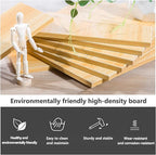 A Pair of Speaker Stands, Bookshelf Speaker Stand Steel Frame Support for Speakers up to 40 kg, Vibration-Absorbing MDF Design, Universal Speaker Stand Improves Sound Quality (30cm/11.8in)