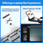 BABG Keyboard Case for iPad Air 11-inch (M2) 2024 & iPad Pro 11 inch (1st/2nd/3rd/4th Generation),Magic Keyboard Case with Multi-Touch Trackpad,Backlit,Compatible with 10.9” iPad Air 5th/4th Gen-BLACK