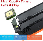 Compatible Canon 067H 067 Toner Cartridge Set Replacement for Canon 067H Compatible for Color ImageClass MF656Cdw LBP632Cdw MF654Cdw MF653Cdw LBP633Cdw MF650C LBP630C Printer (4 Pack)