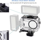 Waterproof Case for DJI Osmo Action 5 Pro/4/3 with 3 Pack Dive Filters, 196FT/60M Underwater Protective Housing Dive Kit, Professional Action Camera Dive Accessory