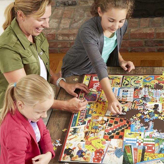 White Mountain Puzzles The Sting of APEP Jigsaw Puzzles 1000 Pieces Mystery Puzzles for Adults