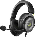 EKSA E900 Headset with Microphone for PC, PS4,PS5, Xbox - Detachable Noise Canceling Mic, 3D Surround Sound, Wired Headphone for Gaming, Computer, Laptop, 3.5MM Jack