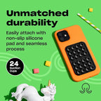 Classic - Silicone Suction Phone Case Adhesive Mount - Hands-Free, Strong Grip Holder for Selfies & Videos - iPhone & Android Compatible - 2.25″ x 3.25″, Darth Vader
