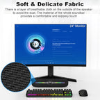 SOULION R90 Bluetooth Computer Speakers for Desktop, USB Powered 3.5mm AUX PC Speakers with LED Dynamic Light, Portable Soundbar Speaker with Rotary Volume Control for Laptop Monitor