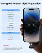 BOYA mini Wireless Microphone for iPhone with MFi Certified Ligntning Interface,Noise Cancellation, 30H Battery Life with Charging Case,AI Voice Changer for Video Recording, Live Streaming, Interviews