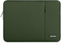 MOSISO Laptop Case 13 inch, 13 inch Laptop Sleeve Compatible with MacBook Air M4 M3 M2 M1 2025-2018 / Pro M2 M1 2025-2016, Polyester Vertical Computer Sleeve Bag with Pocket, Army Green