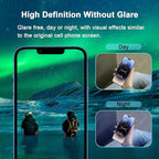 Blue Light Screen Protector for iPhone 13 Pro Max & iPhone 14 Plus (6.7''), Eye Protection Tempered Glass Film, Scratch-Resistant, No Bubble with Easy Installation Kit, 2 Pack