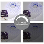 MAYWILLA LED Light Strip Dimmer Controller,DC 12V-24V 30A PWM Stepless Dimming Switch with Adjust Brightness ON/Off Knob and Aluminum Case for Single Channel 5050 3528 LED Light Strip