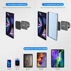 OHLPRO Magnetic Tablet Car Mount Holder, 360°Rotatable Drill Base iPad Wall Mount, Strong Magnet Tablet and iPad, Galaxy, Kindle, Fire HD, Truck, Car, Desk, Boat
