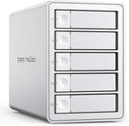 ORICO Daisy-Chain 5-Bay Hard Drive Enclosure External USB 3.2 Gen 2 Aluminum Das Enclosure Support 22TB and Expansion Max Up to 330TB for 3.5-inchs HDD -9958C3