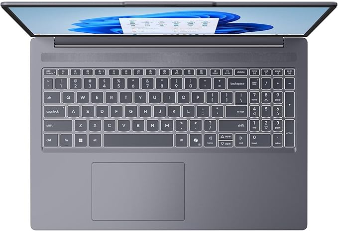 Lenovo Laptop Computer for Home Student Business, IdeaPad Slim 3, Intel i7-13620H (Beat Ultra 7 255U), 16GB DDR5 RAM, 256GB PCIe SSD, 16" FHD+, WiFi 6, Type-C, HDMI, Luna Grey, Windows 11 Pro, Wendbo