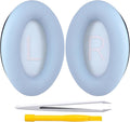 Replacement Ear Pads for Bose QuietComfort 45 (QC45)/QuietComfort SE (QC SE)/New QuietComfort Wireless Over Ear Headphones, Earpads Cushions with Softer Leather and Thicker Memory Foam