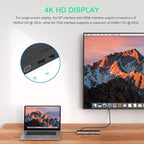 WAVLINK 12-in-1 USB C Docking Station, Triple Display Type C Hub Multiport Adapter with HDMI, DisplayPort, VGA, Ethernet, USB-C 100W PD3.0 Charging, USB3.0, USB2.0, SD/TF Card Reader, Audio- UMD03