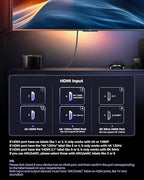 Silkland HDMI eARC/ARC Cable 3.3FT, 8K Certified Ultra High Speed HDMI 2.1 [8K@60Hz, 4K@120Hz] Dolby Atmos Vision, 48Gbps, HDR10, HDCP Compatible for Samsung/Bose/Vizio/SoundBar
