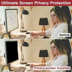 2 Pack 23.8 Inch Privacy Screen for Computer Monitor 16:9 Aspect Ratio, Eye Protection Anti Glare Computer Screen Cover, Removable Anti-Scratch Computer Screen Privacy Shield for 23.8'' Widescreen Monitor