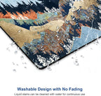 Mouse Pad, Premium-Textured Mouse Mat, Non-Slip Rubber Base Mousepad for Laptop, Computer & PC,9.5×7.9 in,Abstract Landscape
