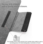 Kado 15.6 Inch Portable Monitor Case Sleeve Bag Made for Sceptre Kado MNN KYY InnoView Yxk ForHelp AYY VisionOwl Yodoit Uperfect ViewSonic ASUS Dell Lenovo 15.6" Portable Display Monitors 15.55"x9.25"