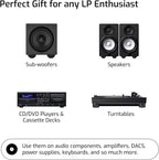Hudson Hi-Fi 1" Platinum Silicone Isolation Dot, Non-Skid Isolation Feet - No Adhesive - 20 Duro - 16 Pack