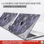 CISSOOK Compatible with MacBook Air 13.6 inch Case 2025 2024 2023 2022 Release A3240 M4 A3113 M3 A2681 M2, Plastic Hard Shell Case & Keyboard Cover & Screen Protector, Dream Catcher