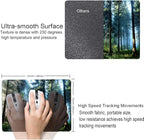 Forest Mouse Pad, Natural Scenery Mouse Pad Custom Design, Square Waterproof Mouse Pad Non-Slip Rubber Base MousePads for Office Laptop, 9.5x7.9x0.12 Inch, Nature Misty Forest