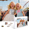 Personalized Photo Puzzle with Glossy Finish – Custom Jigsaw Puzzle 120/200/300/500/1000/1500 Pieces for Family, Couples, Pets, Birthdays, and Weddings (120-Horizontal)