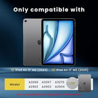 BELLEMOND Tempered Glass Screen Protector designed for iPad Air 11” (M3, 2025 / M2, 2024) - Anti Blue Light filter「EZ Guide」Alignment Kit for Flawless Installation, 10H Hardness - Designed in Japan