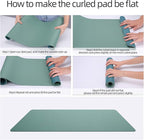 YSAGi Desk Mat, Mouse Pad,Waterproof Desk Pad,Large Mouse pad for Desk, Leather Desk Pad Large for Keyboard and Mouse,Dual-Sided Mouse Mat for Office (23.6" x 13.7", Pistachio Green + Green Blue)