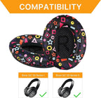 Replacement Ear Pads for Bose QuietComfort 35 (QC35) & Quiet Comfort 35 II (QC 35 ii) Headphones, EarPads Cushions with Noise Isolation Memory Foam, Softer Protein Leather, Added Thickness