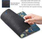 Almond Blossoms Van Gogh Mouse Pad, Oil Painting Flowers Mouse Mat, Square Waterproof Non-Slip Rubber Base MousePads for Office & Home Laptop