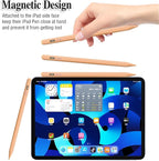 Stylus Pen for Touch Screen, Rechargeable Active Magnetic iPad Pencil UniversalTablet Pencil Stylus Pen for iPad/Pro/Air/Mini/iPhone Samsung/Android and Other Smartphone Devices-Orange
