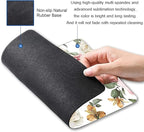 Mouse Pad, Vintage Roses Flower Floral Mouse Pad Rectangle Custom Designs, Waterproof Anti-Slip Rubber Mousepad Office Accessories Desk Decor Wireless Mouse Pads for Computers Laptop