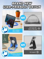 Gifts for Teens Boys Kids Men Adults Cell Phone Stand: Flexible Thumbs Up Lazy Cellphone Holder for Desk Funny Birthday Gifts for Women Mom Teenager Tween Cool Gadget Ideas Christmas Stocking Stuffers