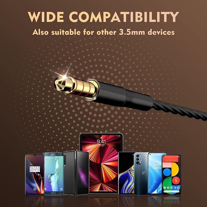 Earbuds Earphones with Microphone, 5 Pack Wired Heavy Bass Headphones, Earphone with Noise Isolating, Fits 3.5mm Interface for iPad, Desktop