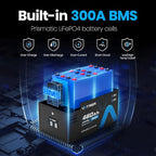 12.8V 460Ah Low Temp Cutoff LiFePO4 RV Battery, APP Monitoring, Built-in 300A BMS, Max. 3840W Load Power, 5880Wh Usable Energy, VATRER POWER 5000+ Cycles Lithium Battery, Perfect for RV, Motorhomes