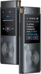 iFLYTEK AI Voice Recorder with Playback & Voice Activated Recording, 32GB Digital Audio Recorder Device for Lectures, Real-Time Transcription, Noise Reduction - Ideal Spy Hidden Recorder, 302Pro