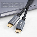 CableCreation Micro USB to Micro USB Coiled Cable 0.56ft to 4ft, Coiled Micro OTG Cable with Gold Plated Connector Aluminium Shell Works for Raspberry Pi Zero, Smart Phones, DJI Remote, Black
