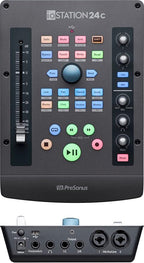 PreSonus ioStation 24c 2x2, 192 kHz, USB Audio Interface and Production Controller with Studio One Artist and Ableton Live Lite DAW Recording Software